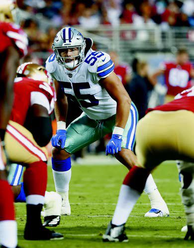 Cowboys LB Jaylon Smith back in his 'comfort zone' calling plays after  Leighton Vander Esch's injury