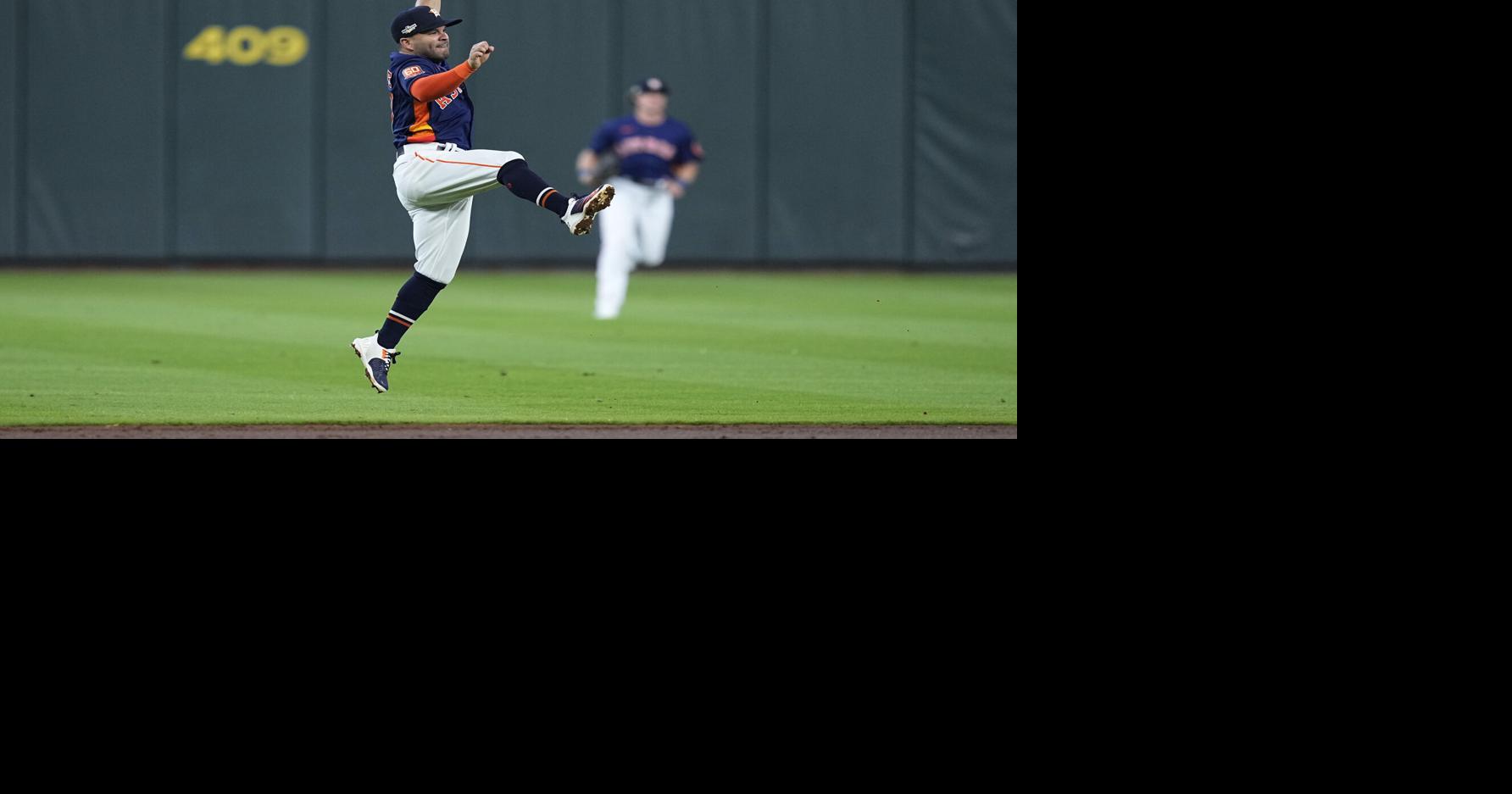 Houston Astros Baseball Yordan Alvarez 44 Air-Yordan Swing T Shirt