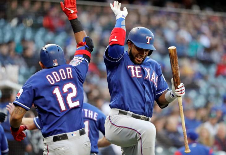 MINNEAPOLIS, MN - MAY 11: San Diego Padres Infielder Rougned Odor