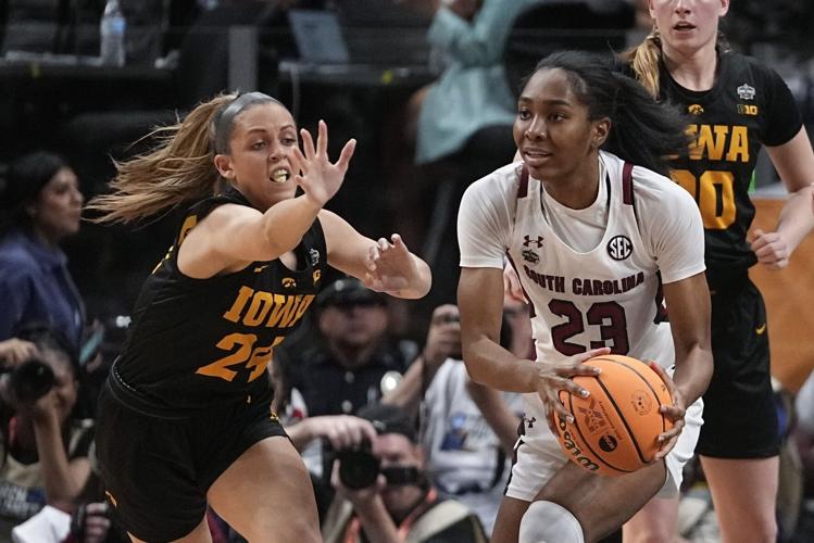 Led by Caitlin Clark, Iowa ends South Carolina's perfect season in