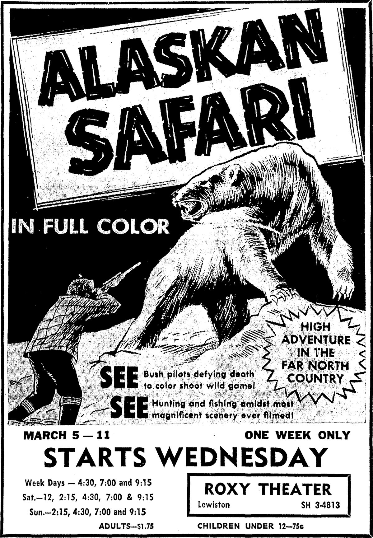 alaskan safari movie 1968