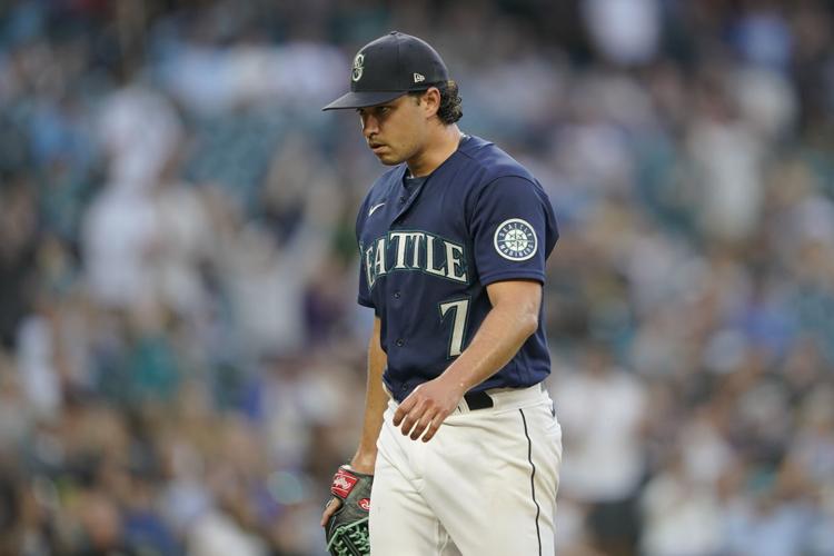 Mariners' Julio Rodriguez a late scratch vs. A's with continued