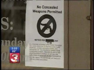 TN Guns in Bars Law Takes Effect