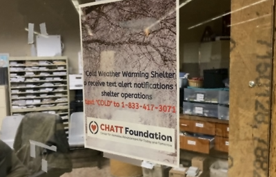Chatt Foundation opens up doors as an cold weather shelter