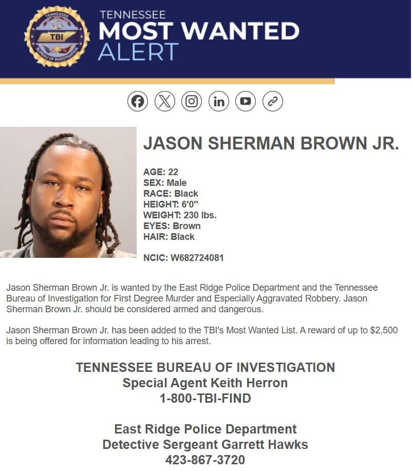 East Ridge Murder Suspect Captured by Law Enforcement | Local News ...