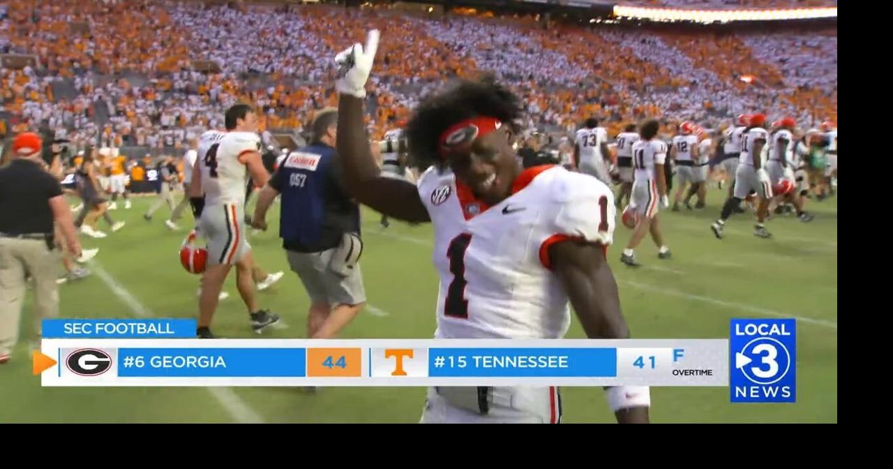 #6 Georgia Bulldogs edge #15 Tennessee Volunteers 44-41 in overtime and instant classic
