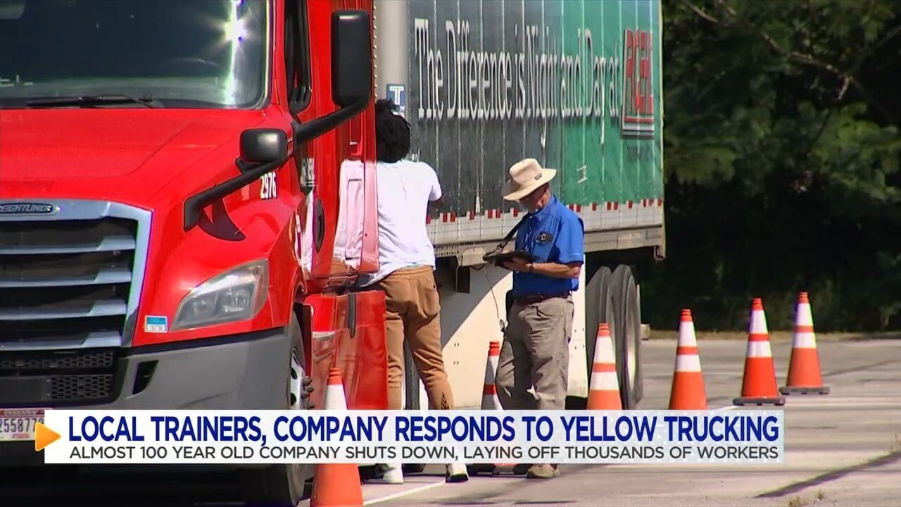 Local Trucking Company, Training Program Respond To Yellow Trucking ...