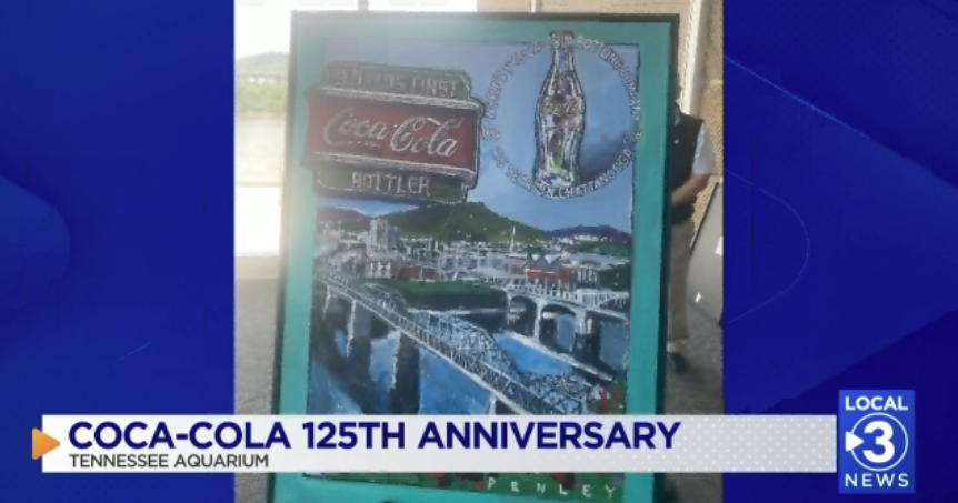 Special Coca-Cola painting unveiled at Tennessee Aquarium - Vimarsana News