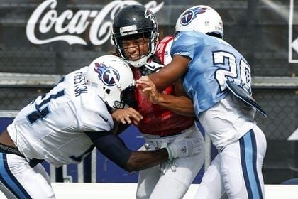 Titans, Falcons hold open practice near Dalton