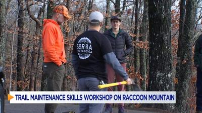 Sorba Chattanooga hosts trail maintenance workshop on Raccoon Mountain