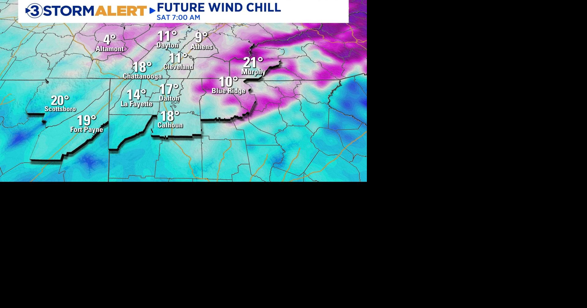 Another shot of cold air tonight, but milder weather heads in next week!