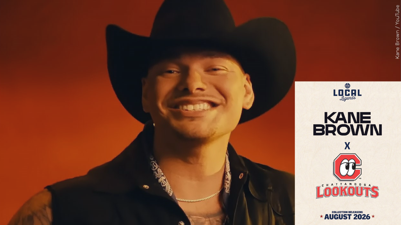 Kane Brown teams up with Chattanooga Lookouts for Local Legends