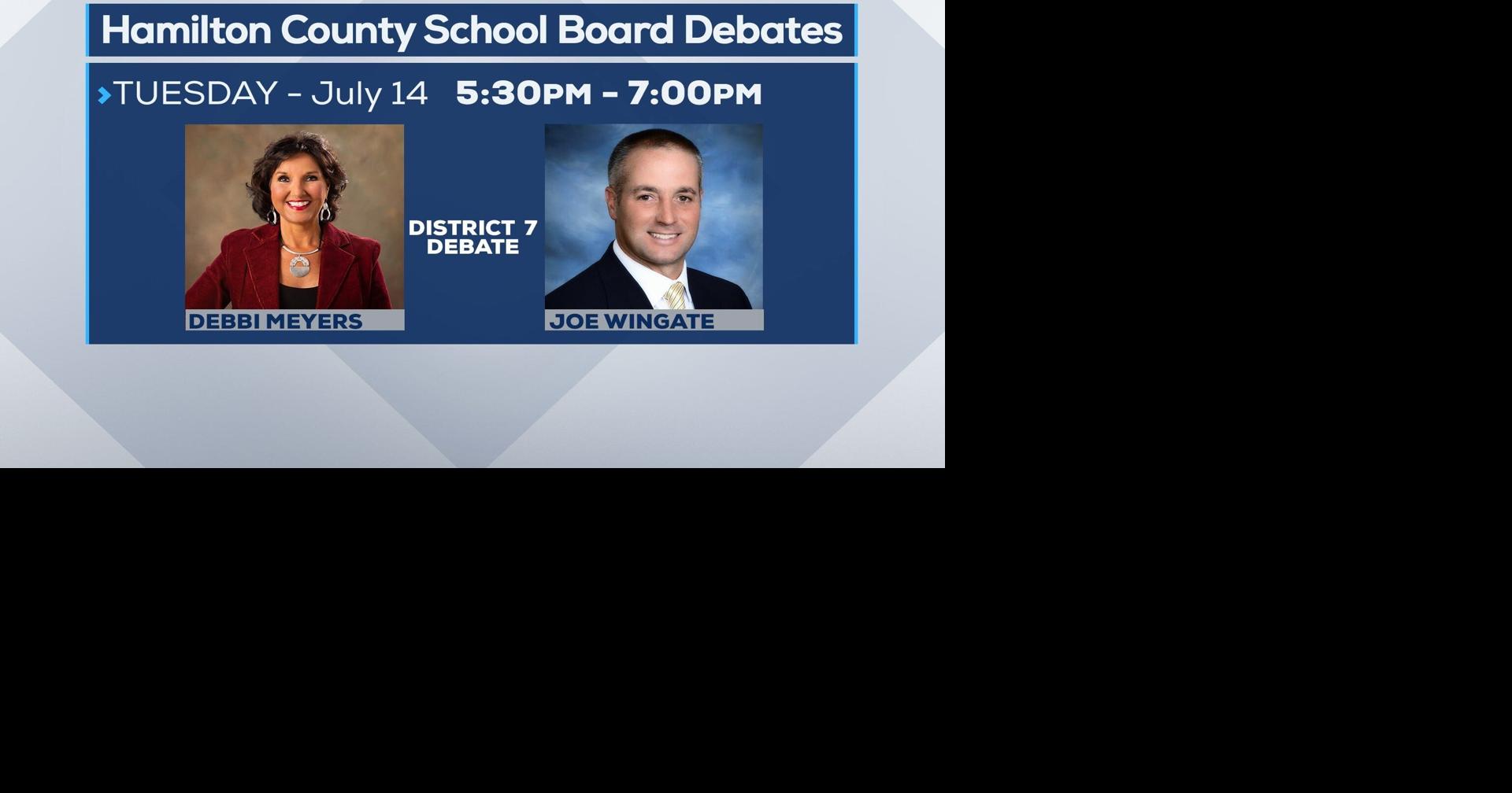 WATCH Candidates for Hamilton County School Board's District 7 hold