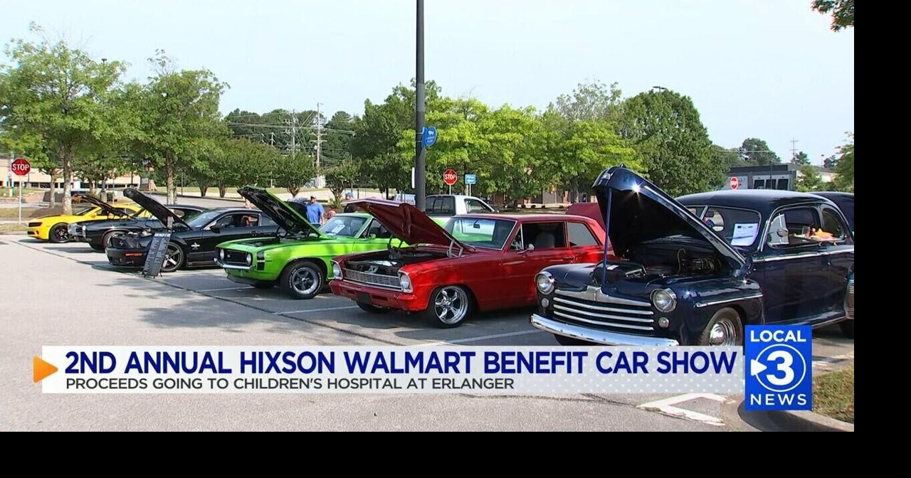 Read more about the article 2nd Annual Hixson Walmart Benefit Car Show Raises Money for Erlanger Children’s Hospital | Local News