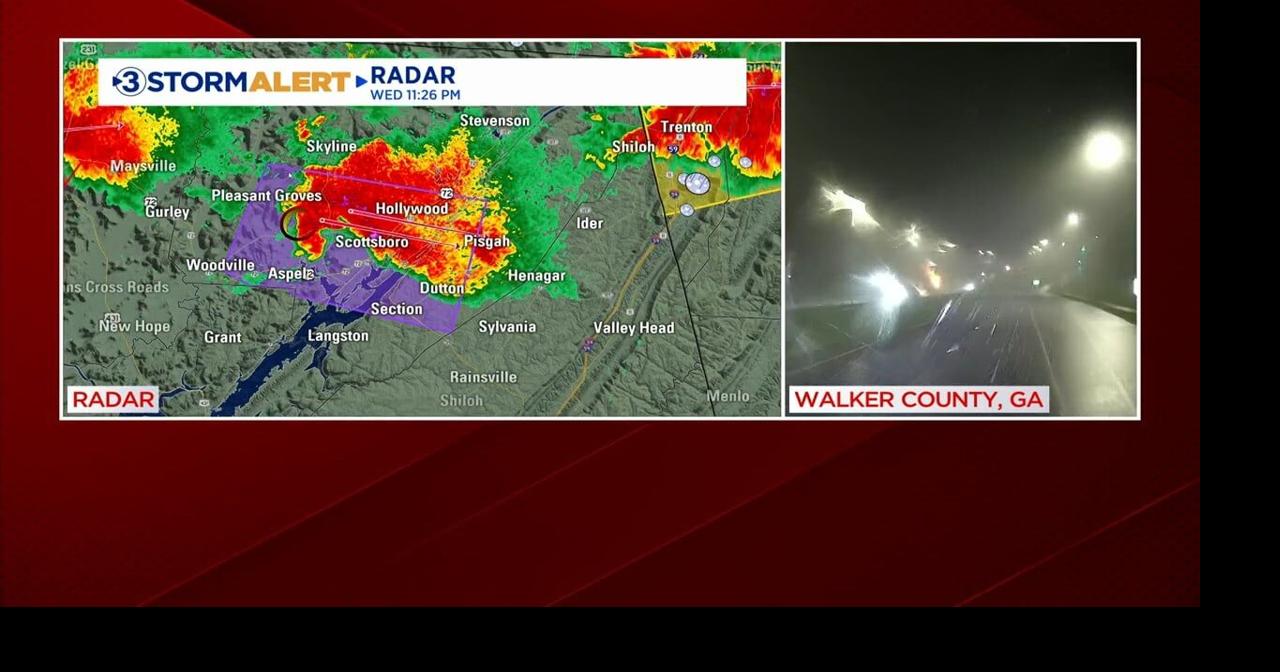 Local 3 Thunder tracking storm damage in Walker County | Must See ...