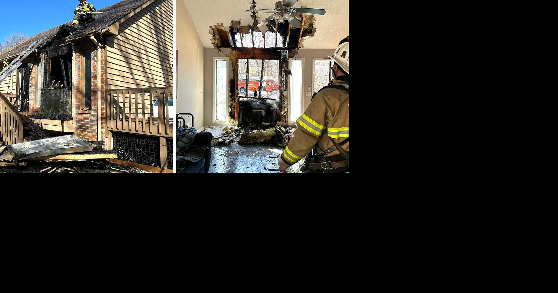 Home left damaged after weekend chimney fire | Local News | local3news.com