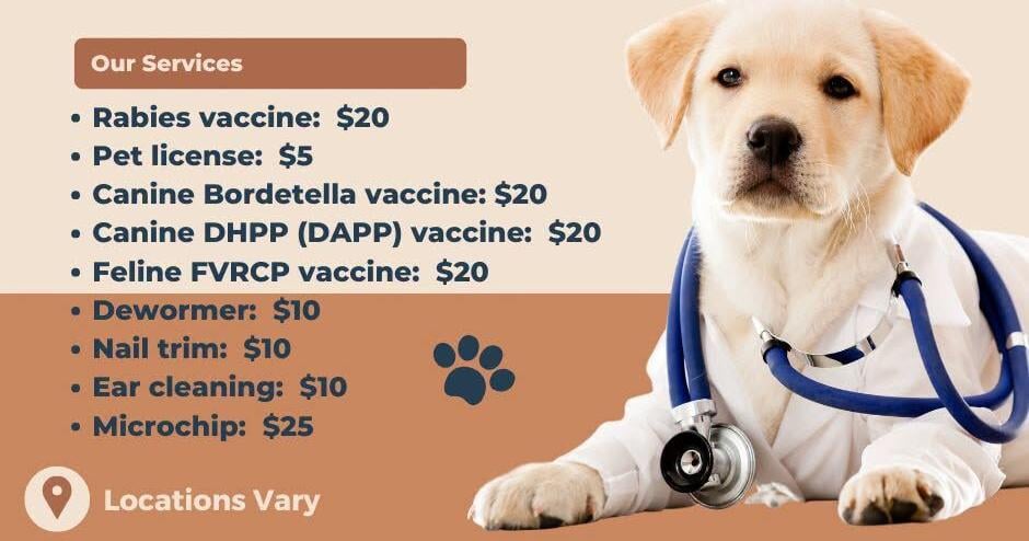 Low-cost pet vaccine clinic coming to Soddy-Daisy Saturday