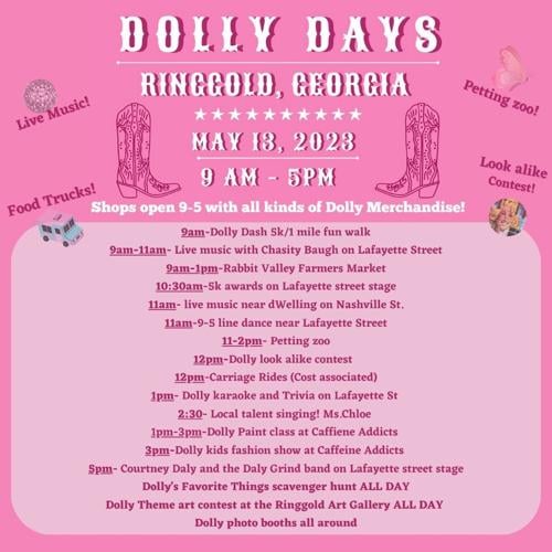 'Dolly Days' in full swing in Downtown Ringgold Saturday Local News