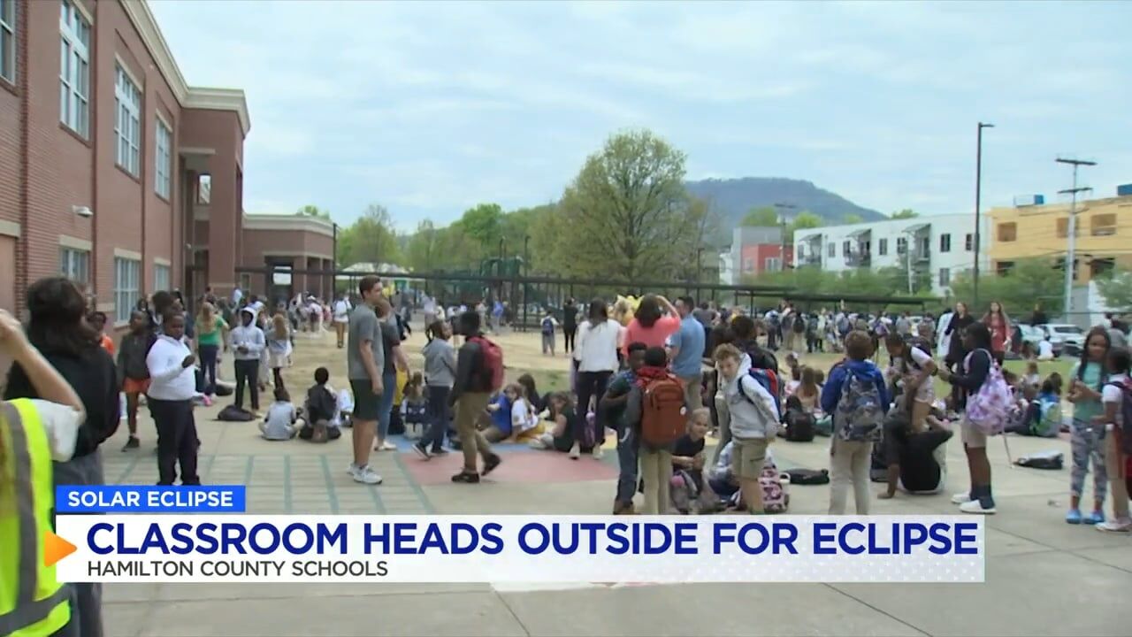 Hamilton County Schools use eclipse as teaching lesson | Must See Videos |  local3news.com