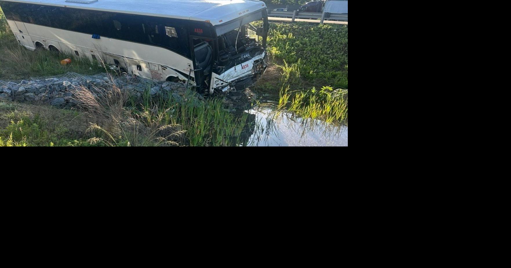 Bus driver in crash that killed 5 people, injured 44 on Virginia interstate charged with involuntary manslaughter