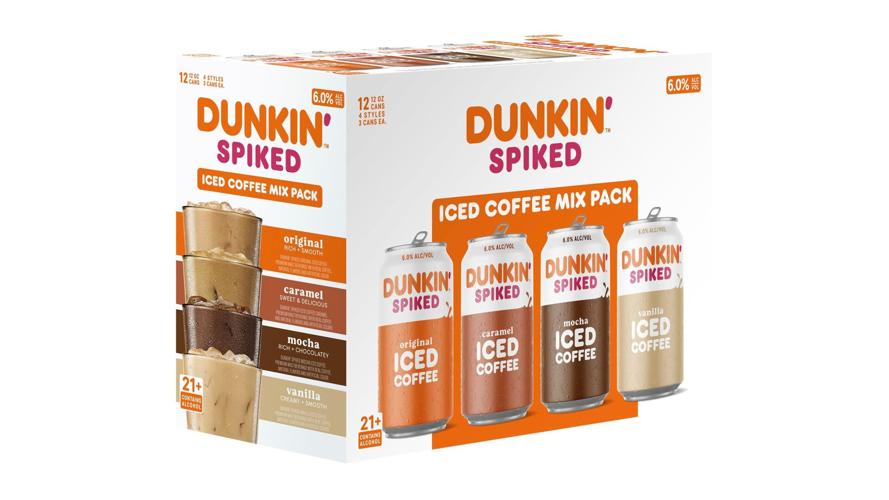 Dunkin’ is releasing boozy versions of their iced coffees and teas