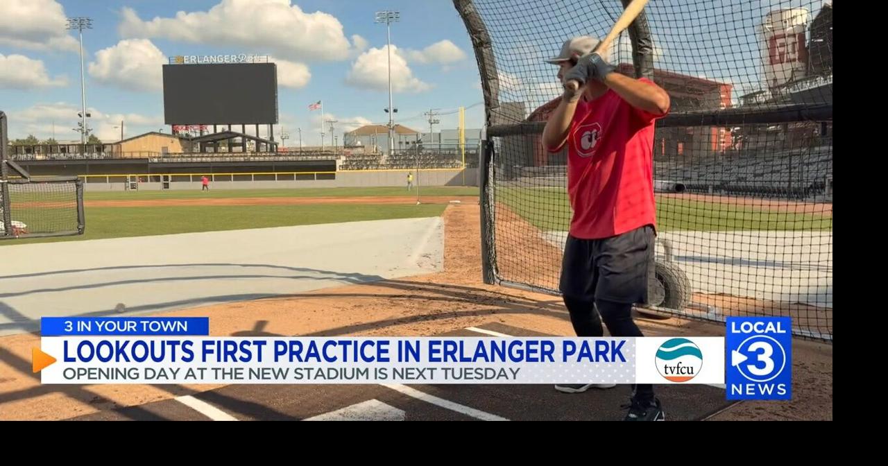 First practice at Erlanger Park for Chattanooga Lookouts | Local News ...