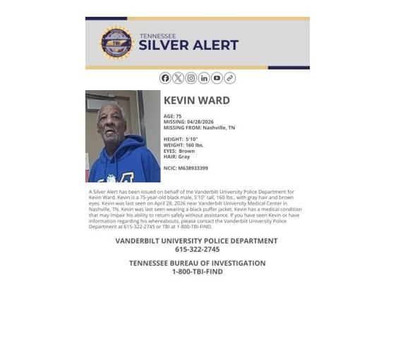 UPDATE: Missing 75-year-old Nashville man found safe, TBI says | Local ...