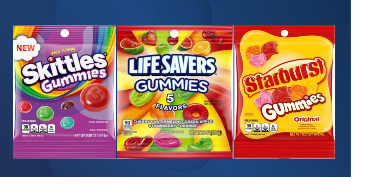 Recall Issued For Some Skittles, Life Savers, And Starburst Gummies 