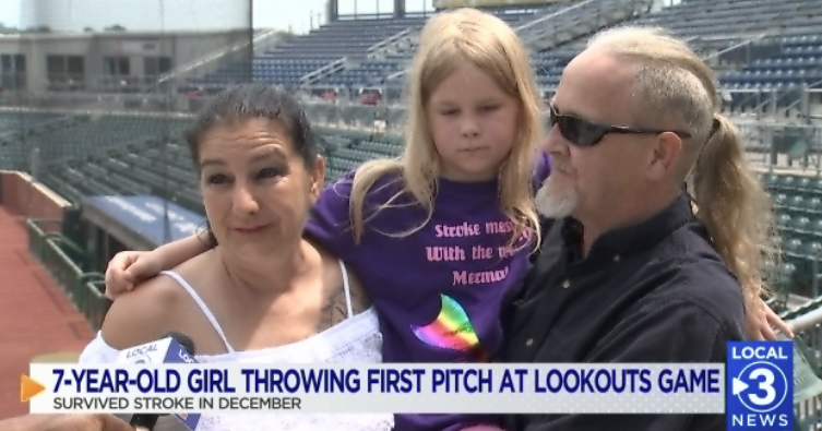 Young stroke survivor to throw first pitch at "Strike Out Stroke" Lookouts game - Vimarsana News