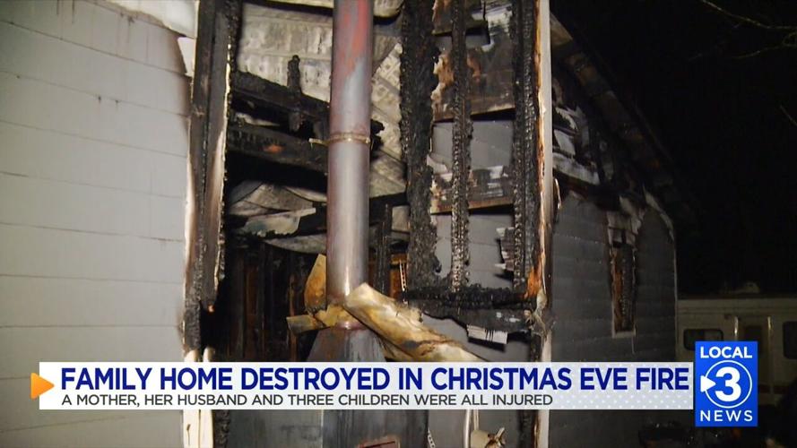 Family's Home Destroyed by Christmas Eve Fire | Local News | local3news.com