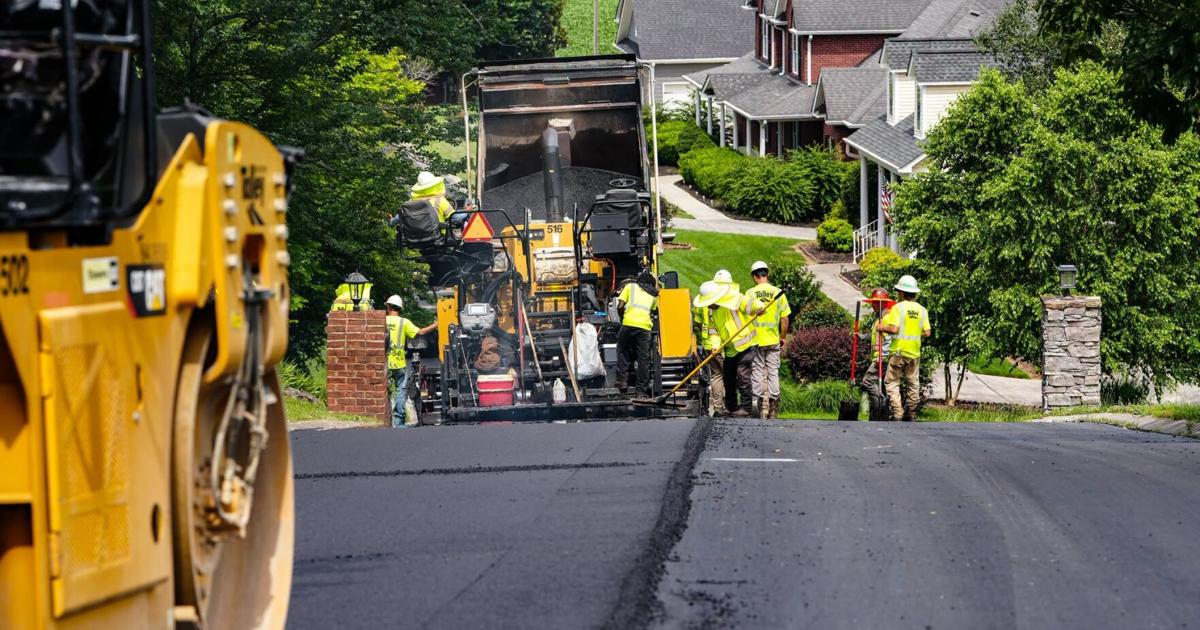 SPLOST-funded paving projects underway across Catoosa County
