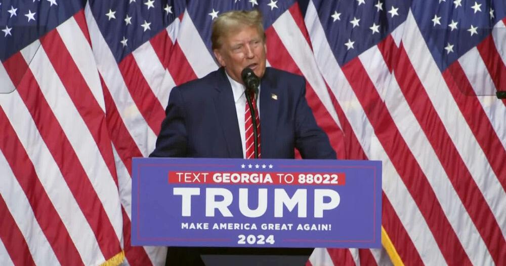 WATCH: Former President Donald Trump held Get Out the Vote Rally in North Georgia - Vimarsana News