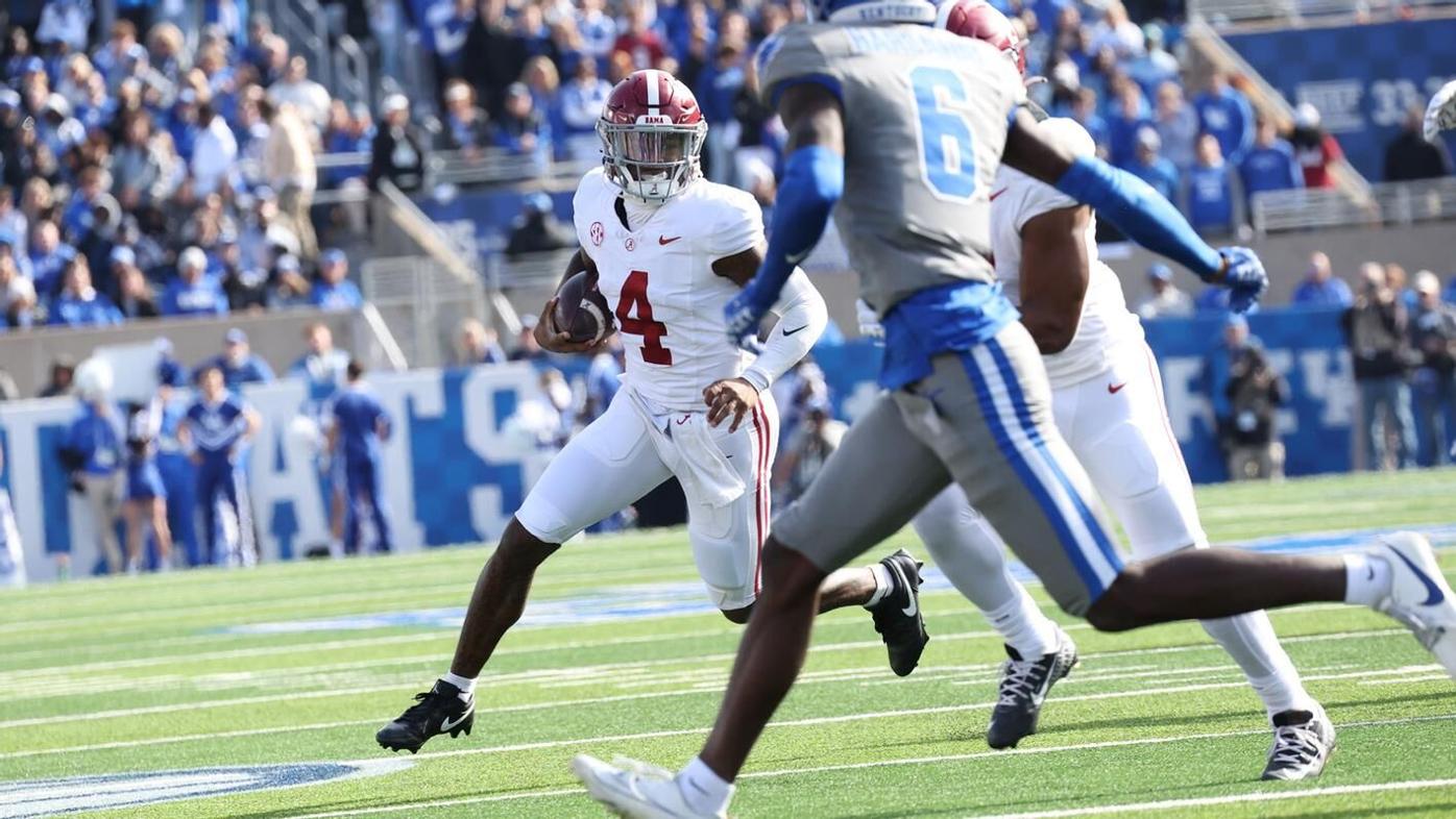 Alabama clinches the SEC West after 49-21 win over Kentucky