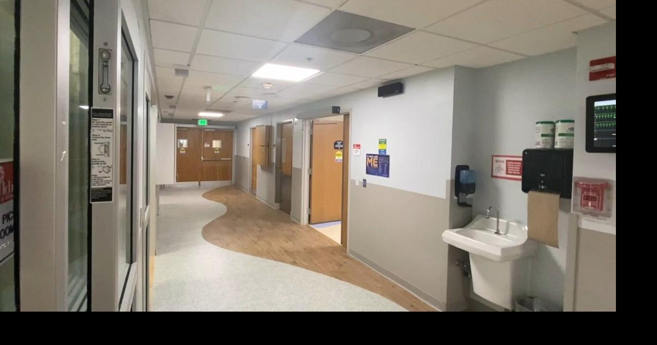 Pediatric unit at Children's Hospital at Erlanger nearing completion