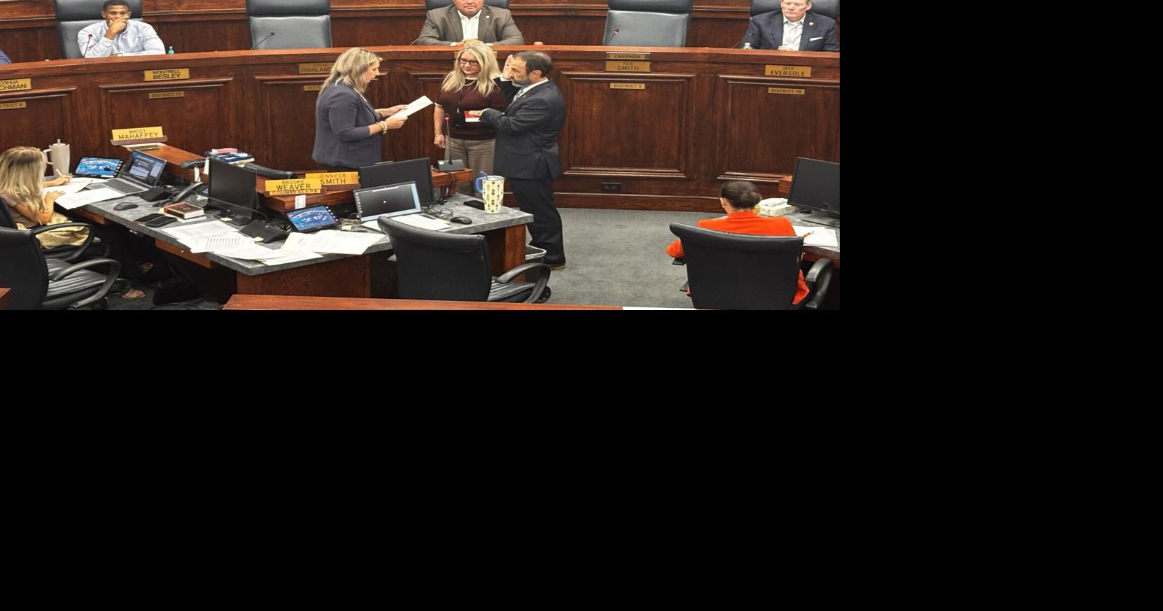 Commissioner Eversole declines chairman nomination, citing health concerns