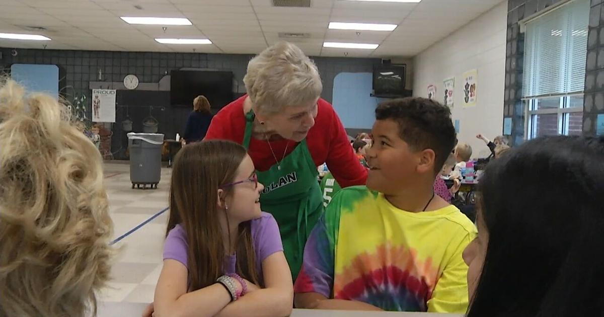 MAKING A DIFFERENCE Nolan Elementary says 'Thank You' to a special