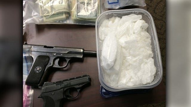 Multi-county drug bust nets one arrest and five pounds of meth ...
