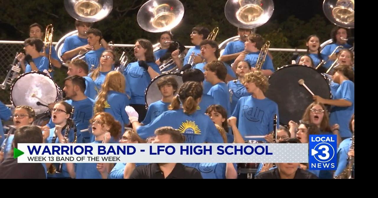 FNF3 Band of the Week - Friday, Nov. 8 | Local Sports | local3news.com