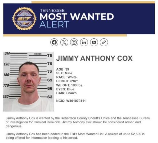 "Armed & dangerous" suspect wanted for criminal homicide in Robertson