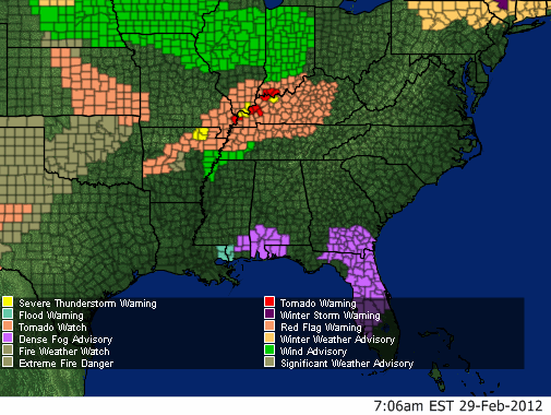 Tornado watch issued for wide area of Middle, West TN | What's Trending ...