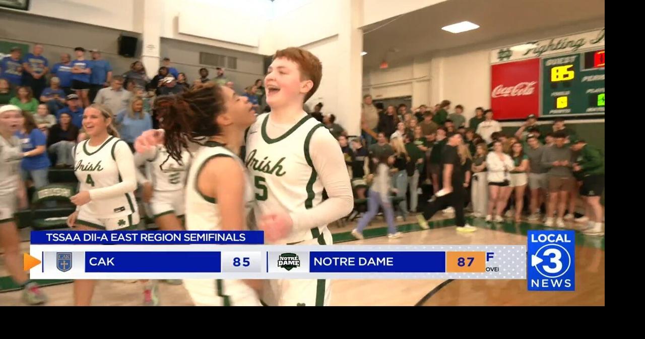 Spurgeon sends Notre Dame to region championship, Boyd-Buchanan, Red Bank boys also punch ticket