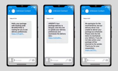 BBB delivery scams