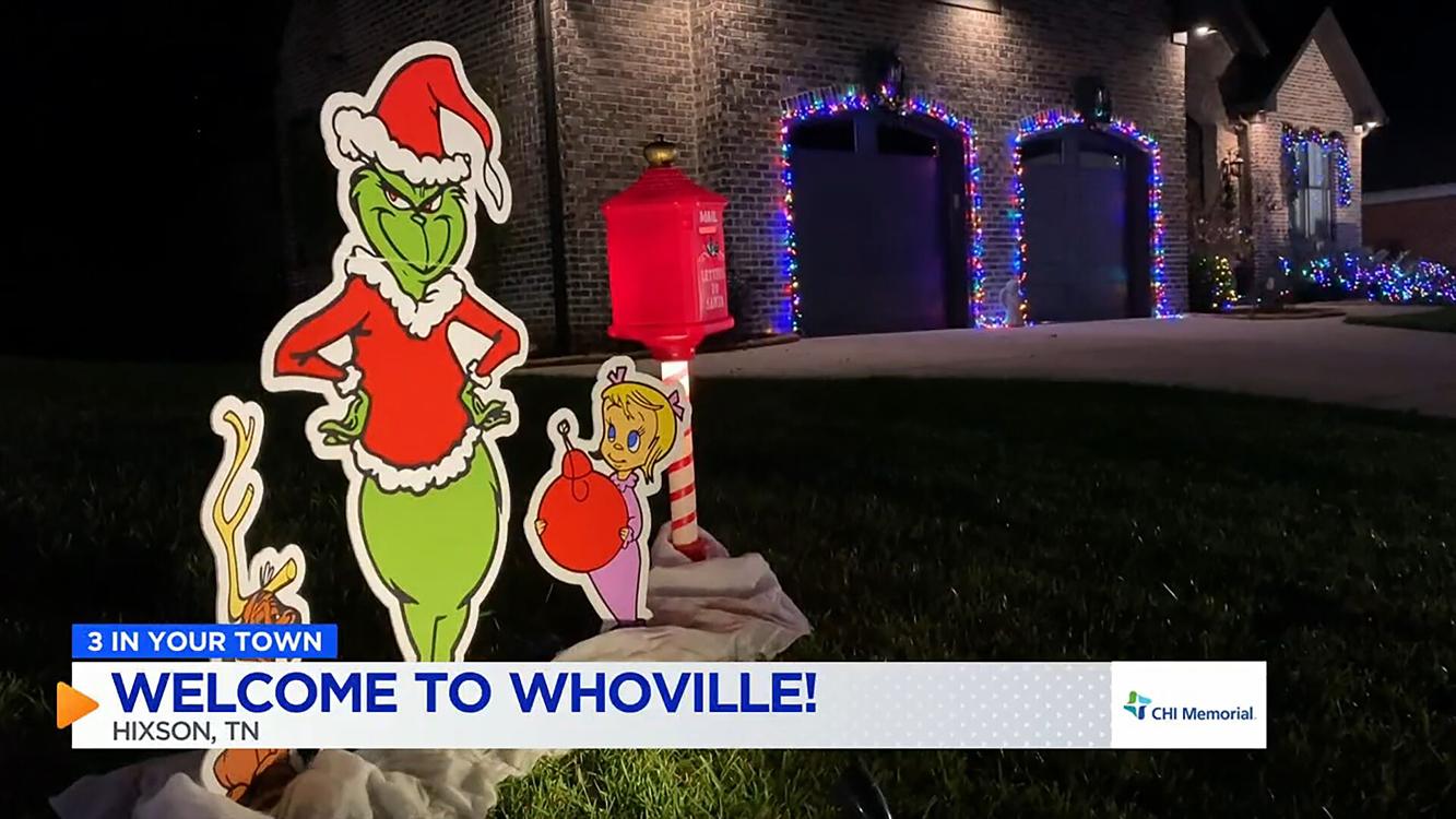 3 In Your Town Chattanooga's "Whoville" Christmas Lights, unlike most