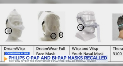 Philips Respironics recalls more than 17 million CPAP masks