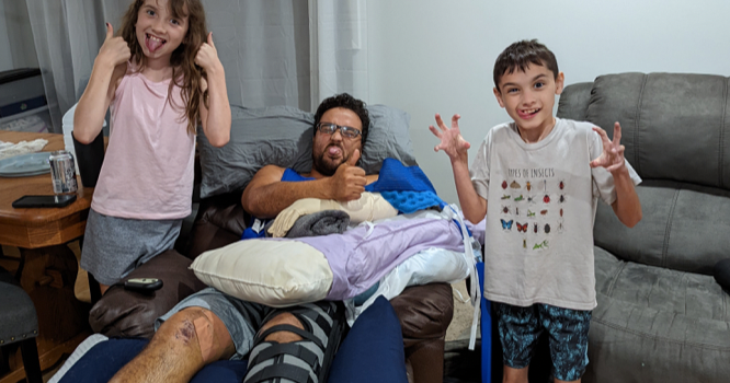 A local fisherman responds to the help he received from the community after a tragic fall - Vimarsana News