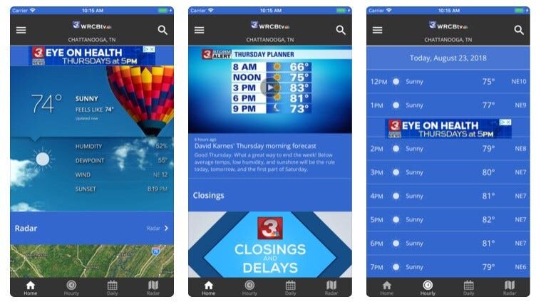 WRCB unveils new updated Weather app local3news