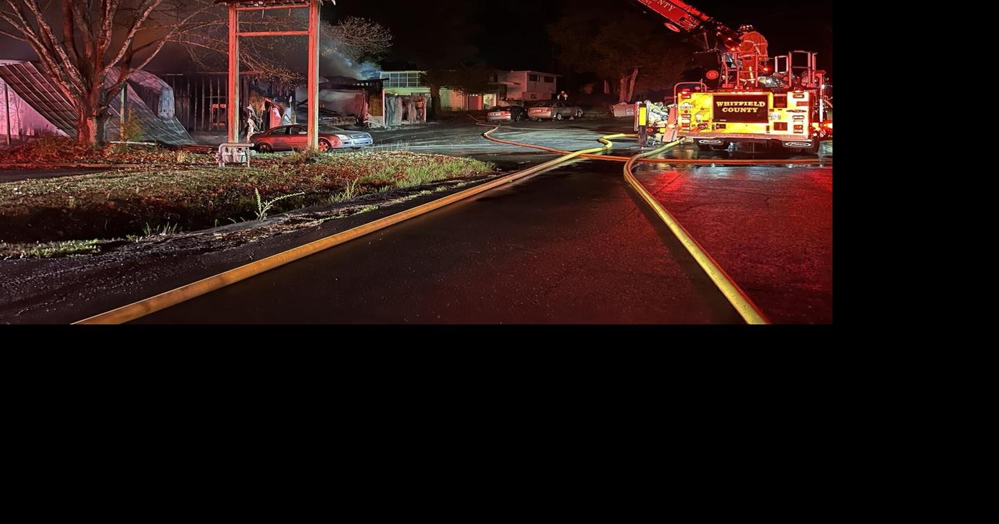 Victim taken to hospital after commercial fire Saturday night in
