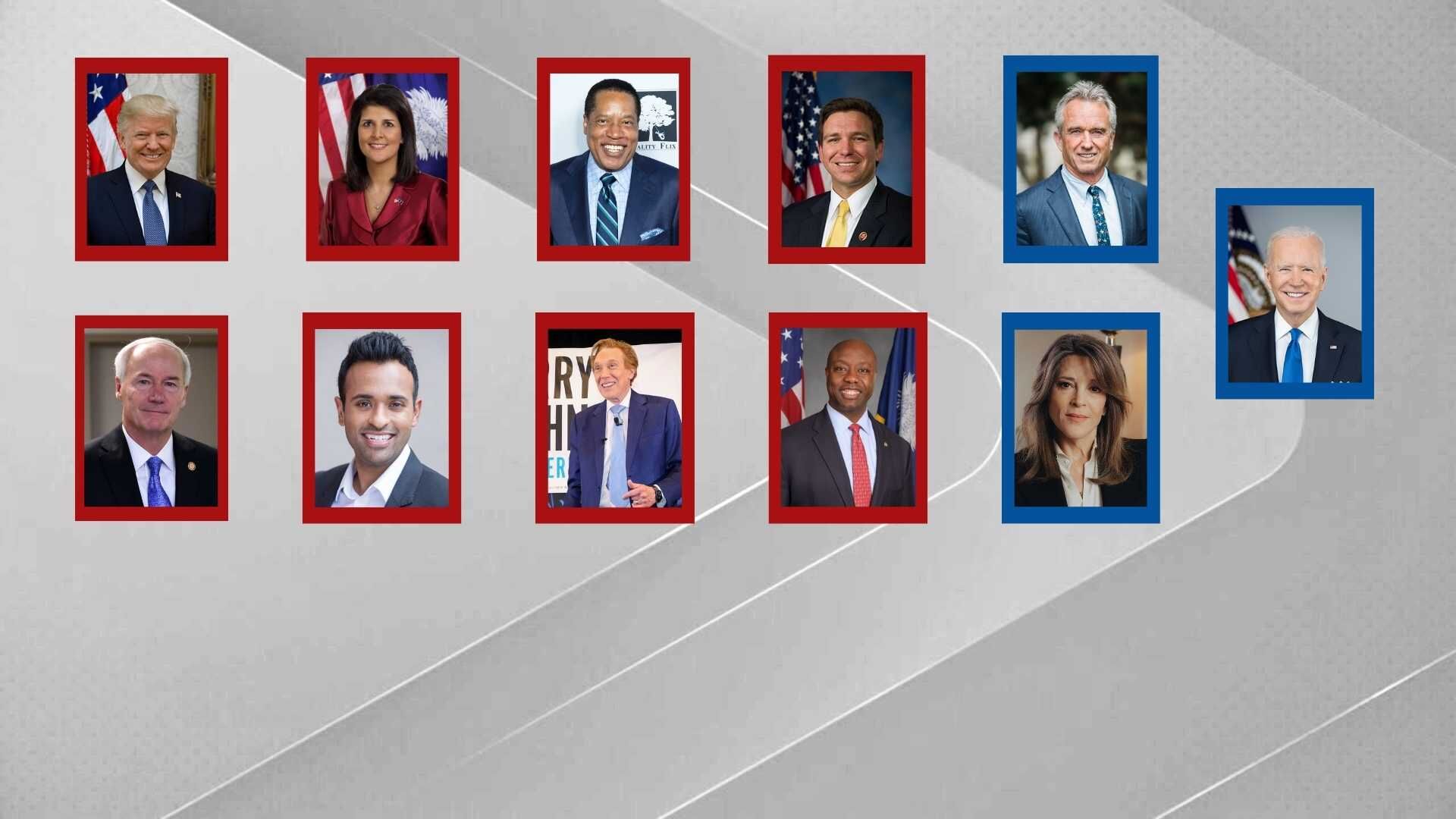 Full and ongoing list of 2024 registered presidential candidates