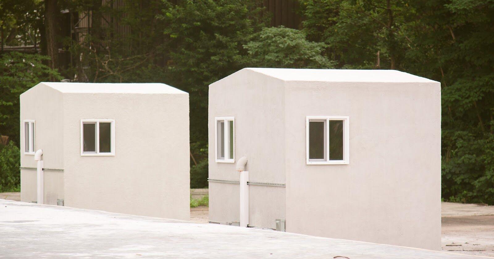 Two residents move into 3D printed homes, built for those experiencing homelessness - Vimarsana News