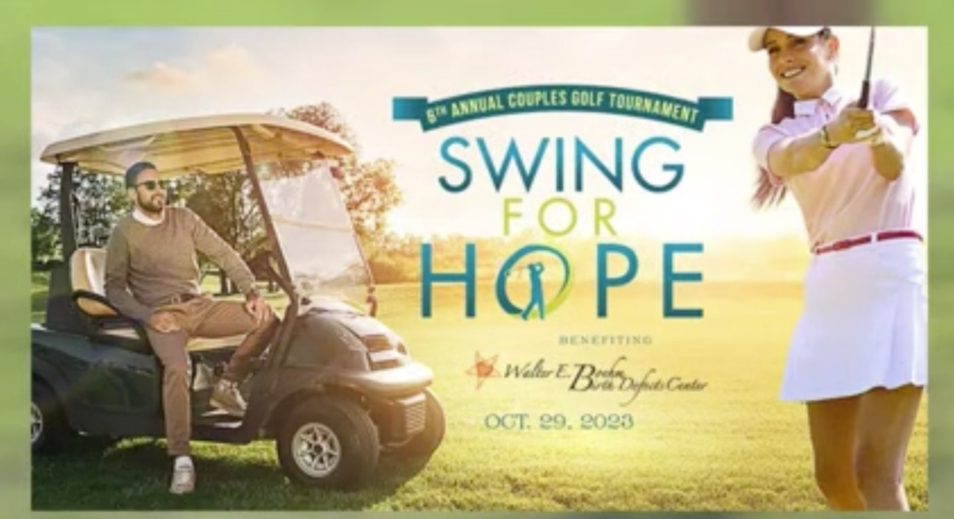 6th annual Swing For Hope Couples Golf Tournament raising money for the ...